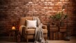 © vectorwin - cozy light brick background