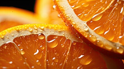 Poster - tangy sweet orange fruit