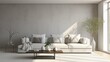 © vectorwin - minimalist interior design background