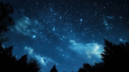 Wall Mural - galaxy stars in the sky