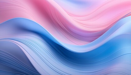 Wall Mural - bright pink and blue ambient soft swish background generate ai