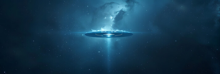 Wall Mural - ufo or alien spaceship