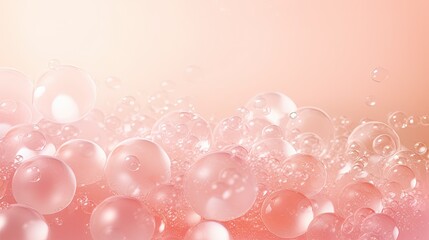 Sticker - atmosphere pink champagne background