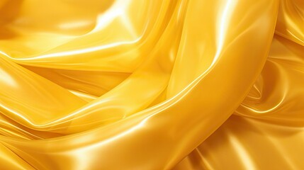 Wall Mural - calming yellow metallic background