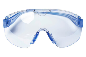 Safety glasses work place isolated on transparent background