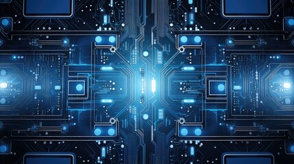 Aufkleber - futuristic pattern background technology
