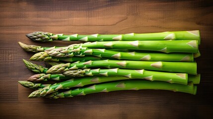 Wall Mural - farm nutrition asparagus green