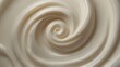 fluid white chocolate swirl background