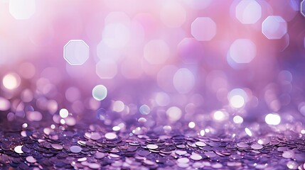 Canvas Print - blurred sparkle background purple