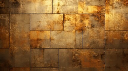 Naklejka na meble tiles golden rustic background