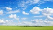 © vectorwin - peaceful blue sky clouds vertical
