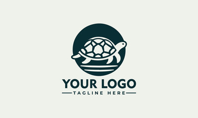 Wall Mural - Tortoise Vector Logo with good quality and good design vector graphic symbol icon illustration creative idea Premium Vector