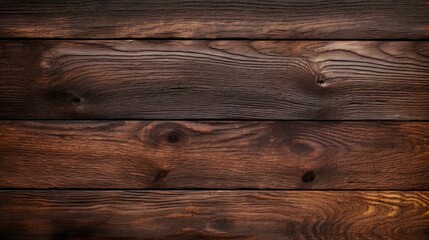 Wall Mural - shot dark brown wood texture