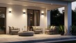 modern porch lighting