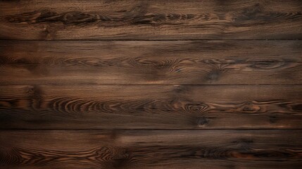 Poster - character dark brown wood texture