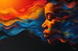 © Wizzi - Abstract background in colors and patterns for  anti-apartheid International Day