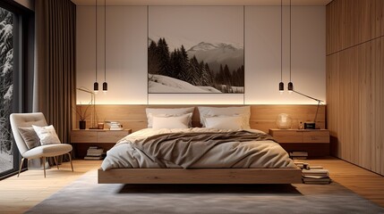 Canvas Print - track interior design lighting