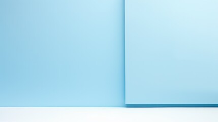 Wall Mural - clean abstract background light blue