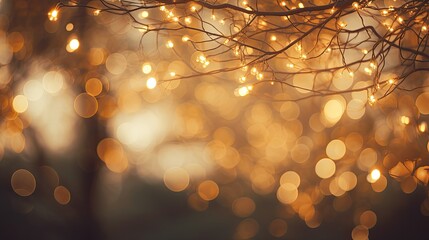 Canvas Print - christmas twinkle light