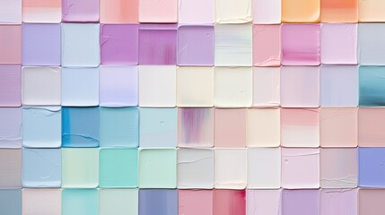 Wall Mural - soft pastel paint swatch