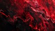 An intense, dramatic abstract showcasing swirling red and black hues resembling fluid motion