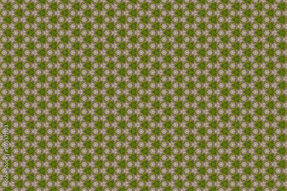 full frame patterned photo in various colors and shapes