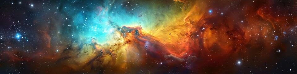 Milky way Galaxy with Stars and space dust in the Universe.