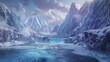 Journey through a world of ice and water, where mountains stand as silent guardians and rivers carve their way through ancient stone. Immerse yourself in 