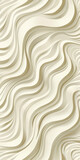 Fototapeta Nowy Jork - Abstract white waves pattern - phone wallpaper - Generative AI