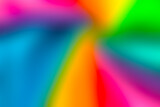 Fototapeta Las - Blured rainbow holographic abstract patterned background