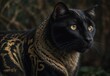 Black Fantasy Panther Cat