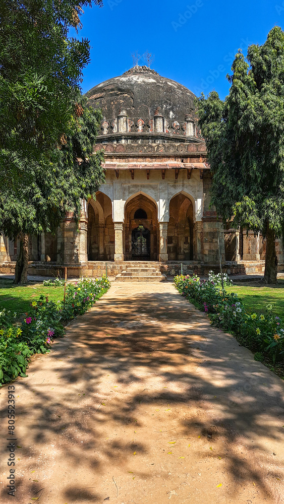 Sikandar Lodi Tomb, Delhi. Medieval monument, mosque. Historic ...