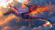 オレンジドラゴン 無料画像 - Public Domain Pictures