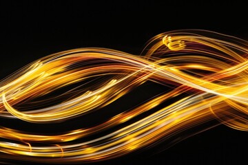 Poster - a captivating long exposure photo of light painting. perfect for creative projects