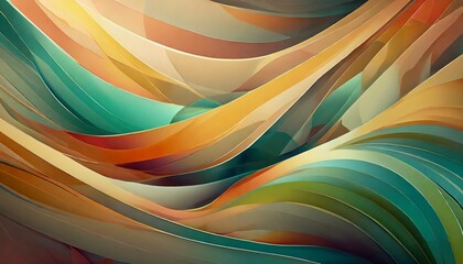 Wall Mural - abstract art design background