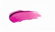 © Pauline - pink paint brush stroke smear color texture swatch background lipstick white smudge isolated generative ai