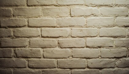 Wall Mural - white brick wall background neutral texture of a flat brick wall close up