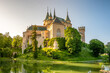 Bojnice medieval castle, UNESCO heritage site in Slovakia