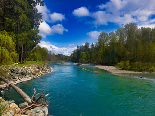 Must-sees for a Road Trip, British Columbia River, Canada