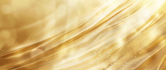 Abstract beige background with soft light and blurred stripes of golden color, creating an elegant and luxurious atmosphere