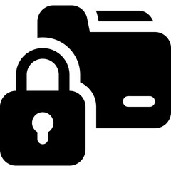 Poster - secure icon