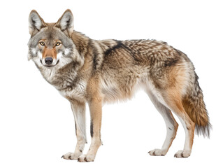  A Full Body Wolf with a Transparent Background PNG