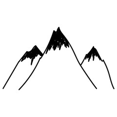 Sticker - Berge