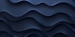 Dark blue background with abstract waves and lines, elegant presentation design for corporate or business concept