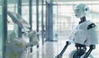 Medical technology doctor use AI robots for diagnosis Revolutionizing Healthcare: AI Robots in Medical Diagnosis