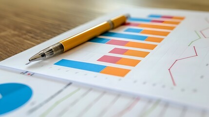 Poster - analytical financial dashboard