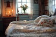 © tonstock - Picture a traditional, warm bedroom with a snug bed and plush furnishings.
