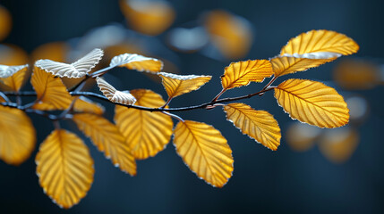 Poster - autumn leaves 