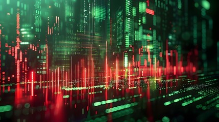 Aufkleber - analytical financial dashboard