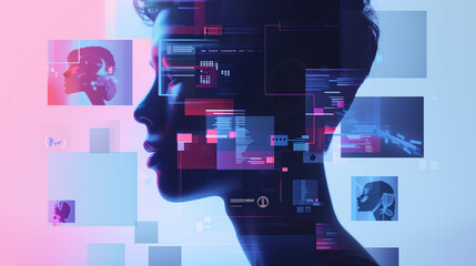 Poster - Digital Identity is a digital avatar representing an individual's online presence across various platforms and services.